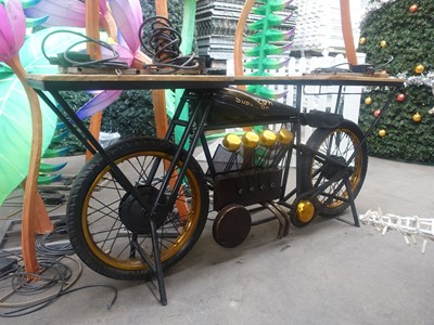 Lot 35 - Brough Superior vintage motorcycle style side...