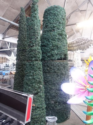 Lot 40 - Approx. 7m tall artificial Christmas tree...