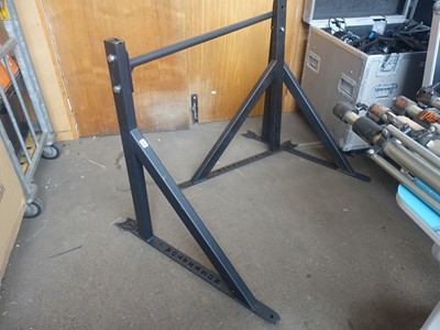 Lot 73 - Wolverson pair of pull up bar brackets and bar...