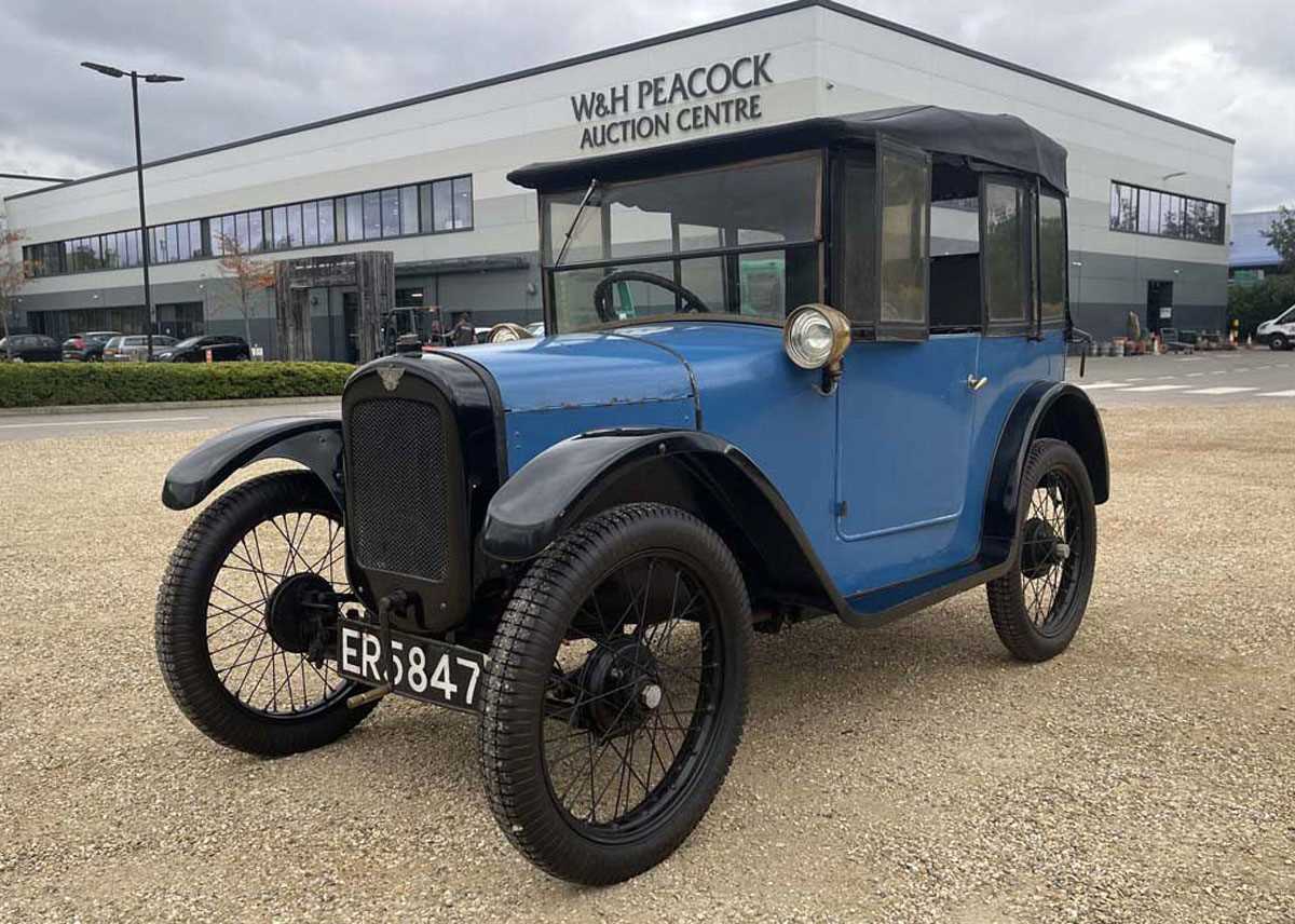 Lot 4001 - (ER 5847) 1926 Austin Seven Chummy 'AD'-type 2-...