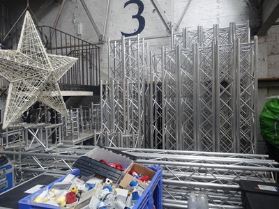 Lot 81 - Large qty of aluminium truss (MILOS Quad...