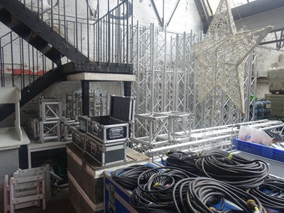 Lot 81 - Large qty of aluminium truss (MILOS Quad...