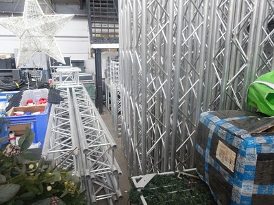 Lot 81 - Large qty of aluminium truss (MILOS Quad...