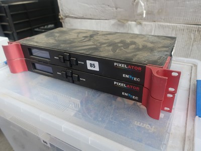 Lot 85 - 2x Enttec pixelators, 100-260V
