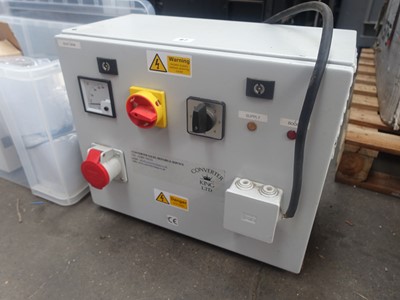 Lot 87 - Single phase to 3 Phase Converter King Ltd...
