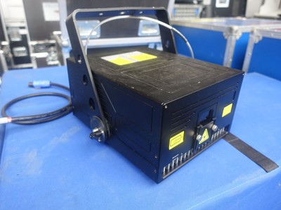 Lot 115 - 10w Laser with Pangolin FB4-SD in flight case