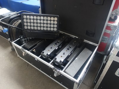 Lot 129 - 3x LEDJ Spectre QX40 Pixel LED light units...