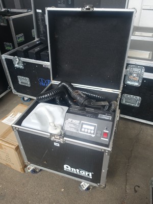 Lot 145 - Antari silent snow machine S-500, with hose...