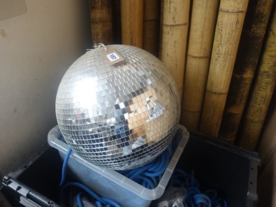 Lot 157 - Small mirror ball