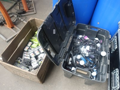 Lot 159 - 1x box festoon lighting, plus another box of...