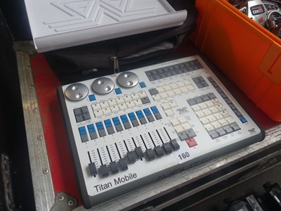 Lot 160 - Avolites Titan Mobile Lighting Control Desk...