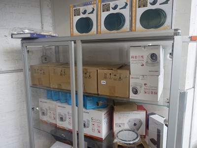 Lot 174 - 2x shelves of Hikvision, HiLook and other CCTV...