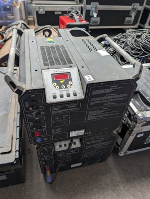 Lot 179 - 2x Martin Jem K1 Hazer fog machines