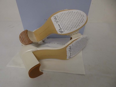 Lot 1004 - Charlotte Mills kaite pearl high heels in...