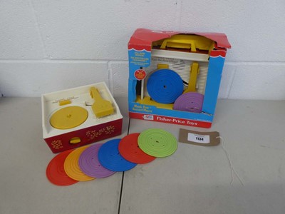 Lot x1 boxed and x1 unboxed Fisher-Price music box...