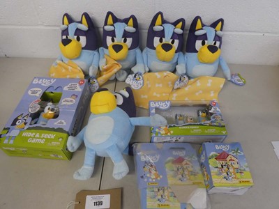 Lot Selection of Bluey toys to include x4 sleep...