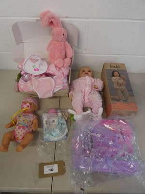 Lot Selection of dolls and accessories to include...
