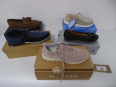 Lot 1017 - 5x Boxed pairs of shoes to include Rydale UK7,...