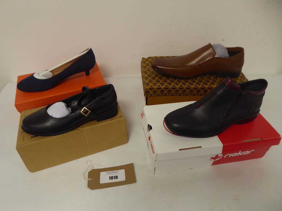 Lot 1018 - 4x Boxed pairs of shoes to include Grace Every...