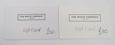 Lot 99 - The White Company (x2) - Total face value £80
