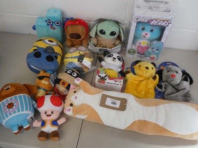 Lot Selection of toys to include Care Bears...