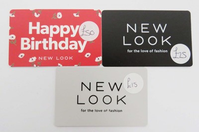 Lot 102 - New Look (x3) - Total face value £90