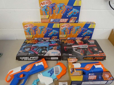 Lot Selection of Nerf guns to include x3 boxed...