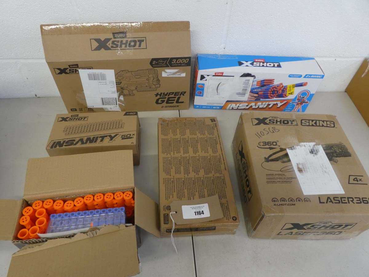 Lot Selection of Zuru X-shot toys to include...