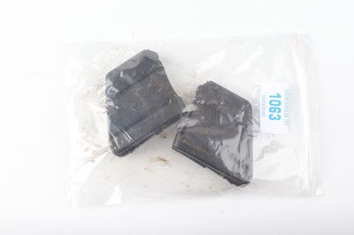 Lot 1063 - Two .303 SMLE rifle magazines