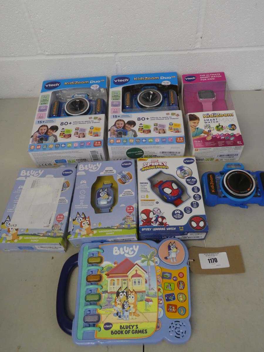Lot Selection of Vtech toys to include x3 Kidizoom...