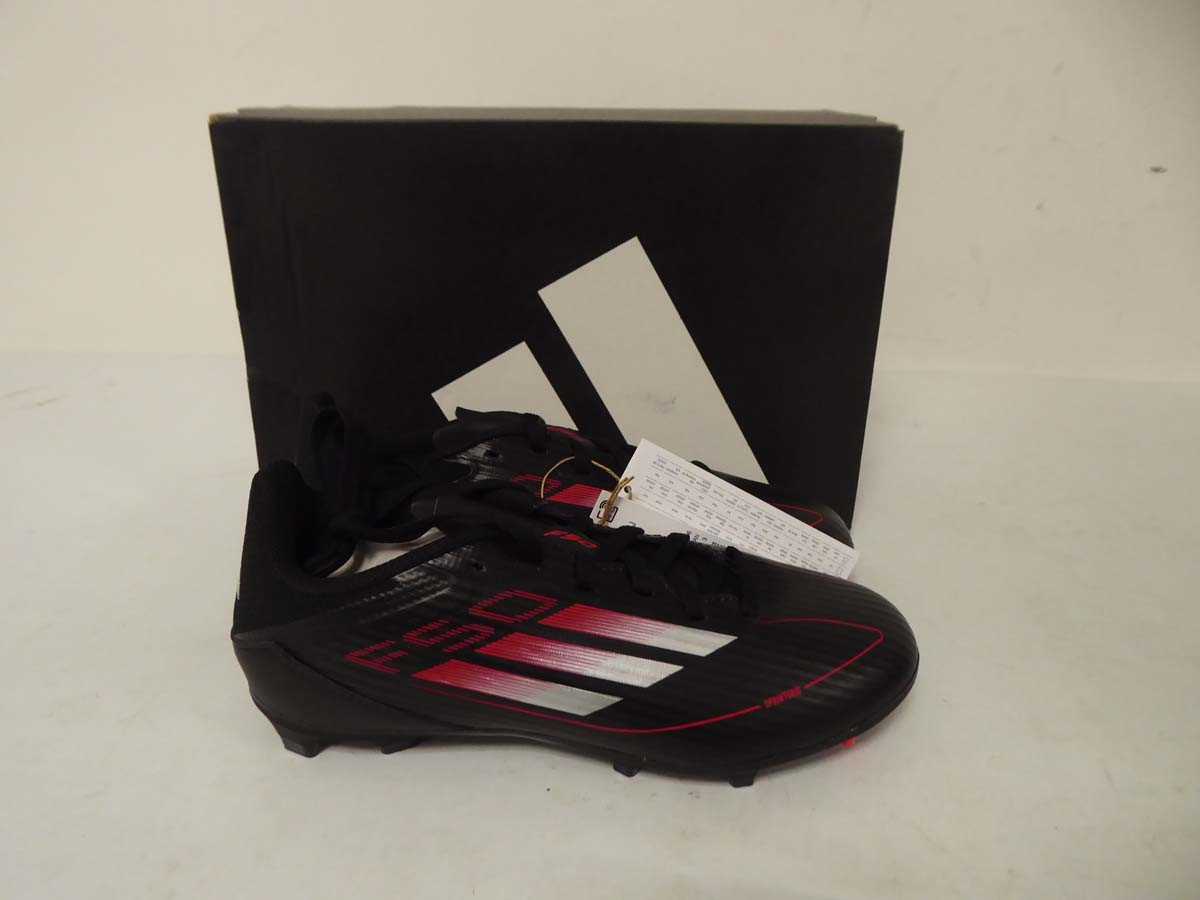 Lot 1027 - Adidas children's F50 league football boots in...