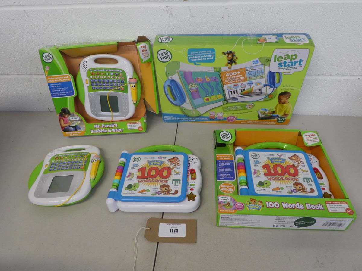 Lot Selection of Leap Frog toys to include x1 leap...
