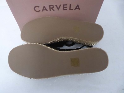 Lot 1037 - Carvela black pyramid summer sandals size EU41...