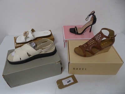 Lot 1049 - 4x boxed pairs of sandals / heels to include...
