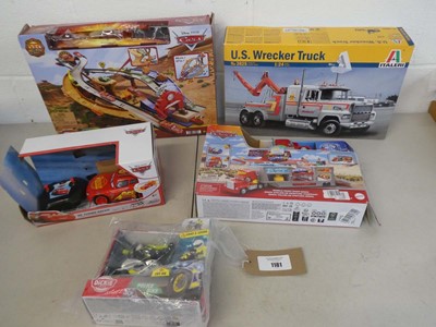 Lot Selection of toys to include Disney Cars...