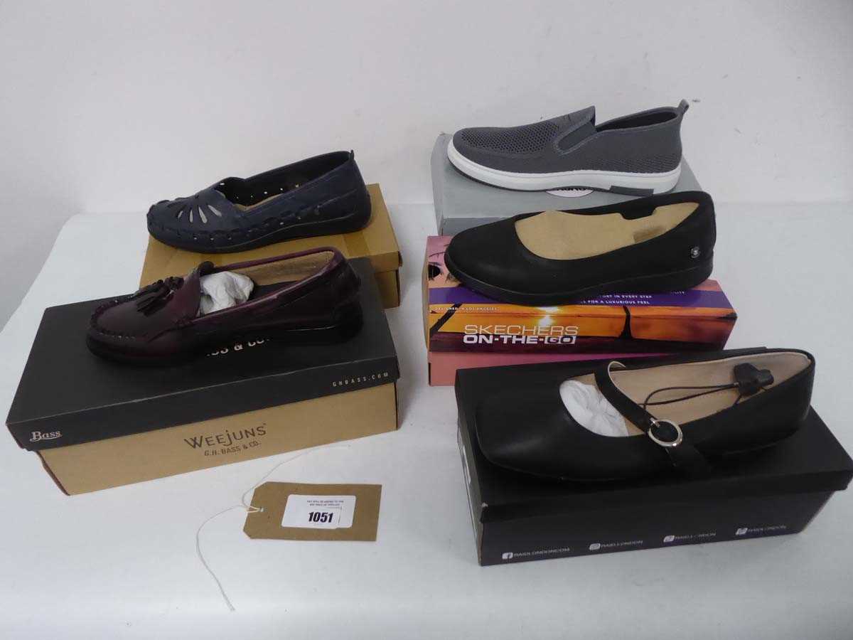 Lot 1051 - 5x Boxed pairs of shoes to include...