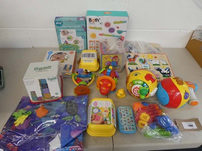 Lot Selection of baby/toddler toys to include bath...