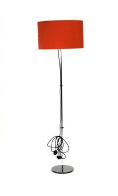 Lot 97 - A German three-spot standard lamp with a...