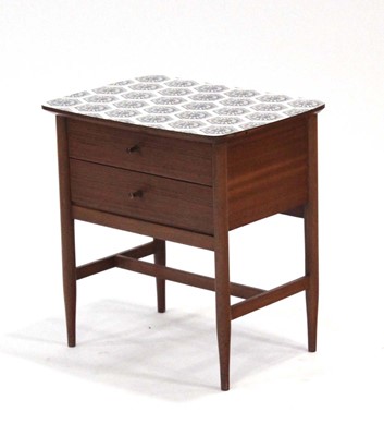 Lot 145 - A Heals of Loughborough side table, the...