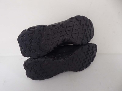 Lot 1057 - Nike react vision trainers in black size UK10