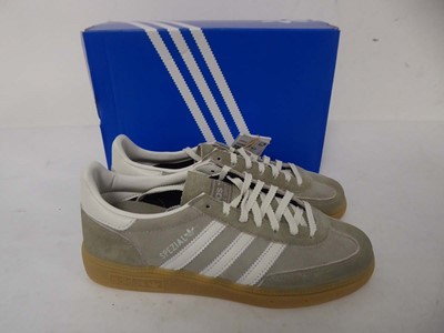 Lot 1060 - Adidas handball spezial trainers in grey size...