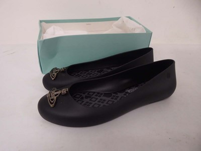 Lot 1099 - Vivienne Westwood x Melissa space love shoes...