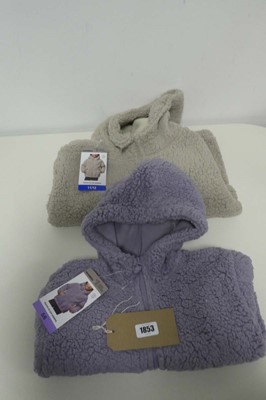 Lot 1278 - Approx. 10 children's 1/2 zip sherpa jumpers...