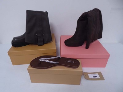 Lot 1923 - 3x Boxed pairs of Simmi London shoes in...