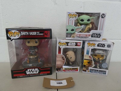 Lot Selection of Funko Pop! incl. Star Wars Darth...