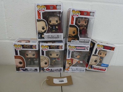 Lot Selection of Funko Pop! incl. WWE CM Punk...