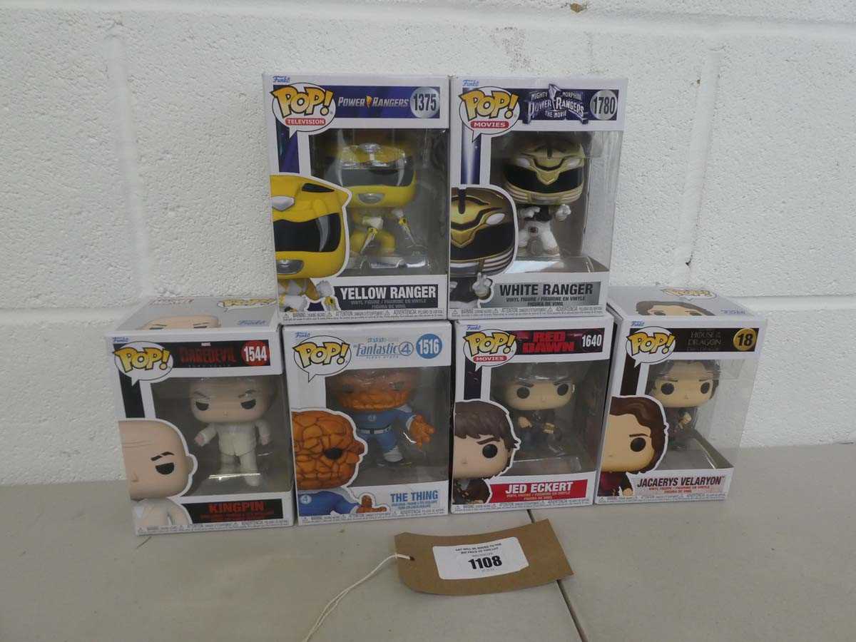 Lot Selection of Funko Pop! incl. Power Rangers...