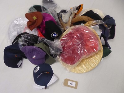 Lot 1972 - Selection of various hats