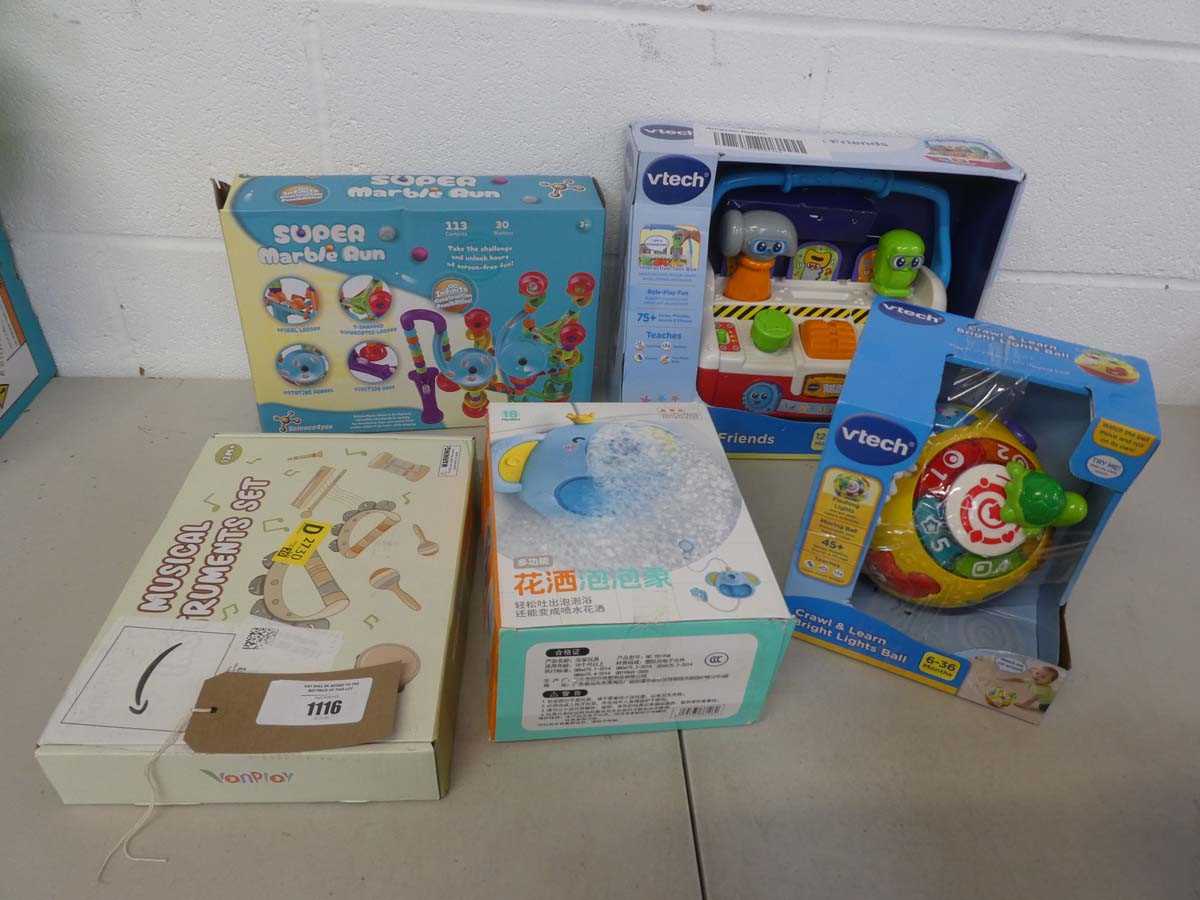 Lot Selection of toddler toys incl. Vtech Crawl &...