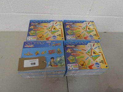 Lot 8 boxed sets of Geomag magnetic construction sets